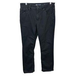 BKE Jake 31x30 Mens Jeans Straight Black Denim Stretch Casual Dark Pants 686‎